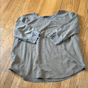 Gray short Sleeve Casual shirt